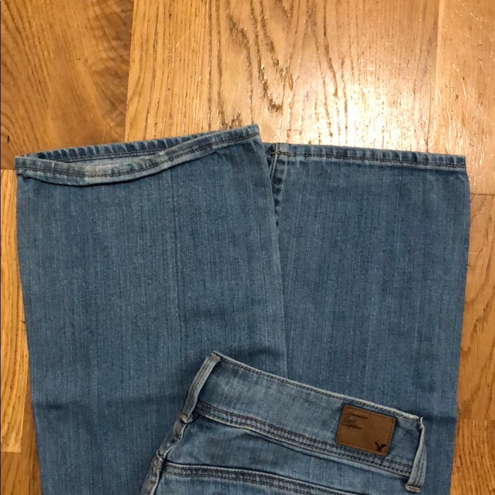 American Eagle Stretch Slim Boot Jeans, size 4L - Picture 4 of 6